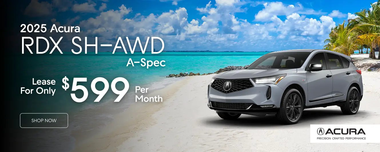 2025 Acura RDX SH-AWD A-Spec for ONLY $599 a month