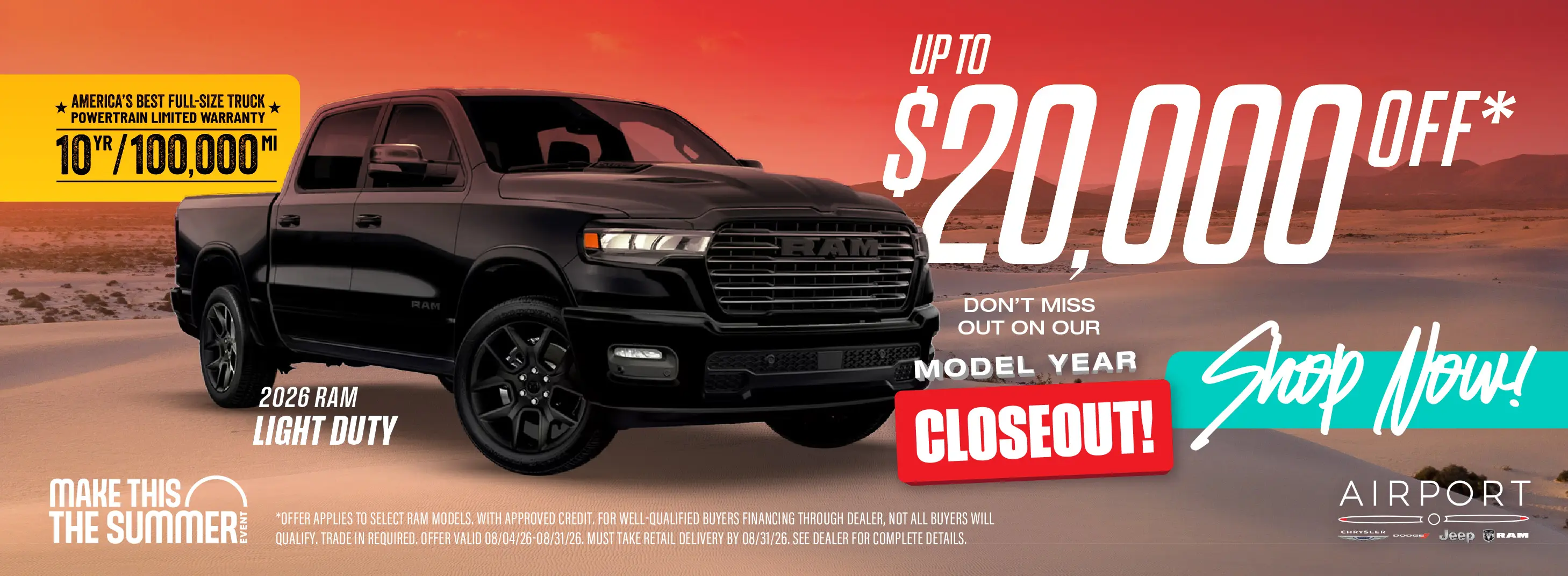 Up to $20,000 off
