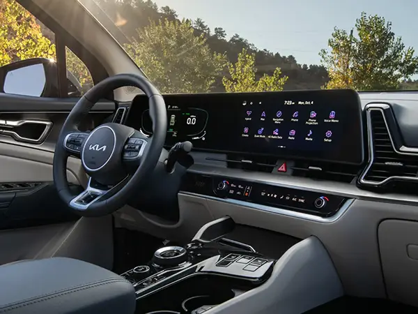 Kia Sportage Hybrid dash