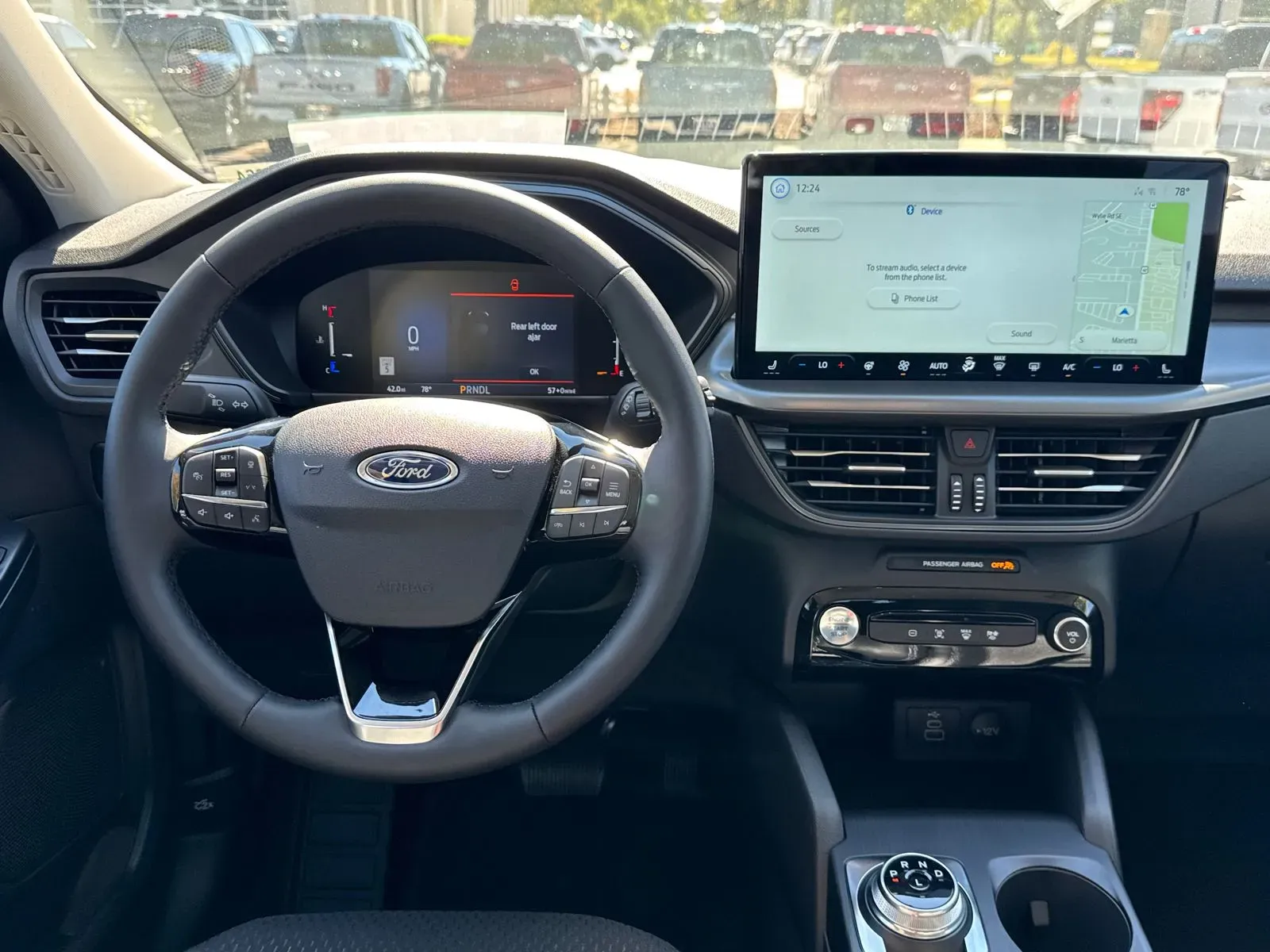 escape phev Dashboard