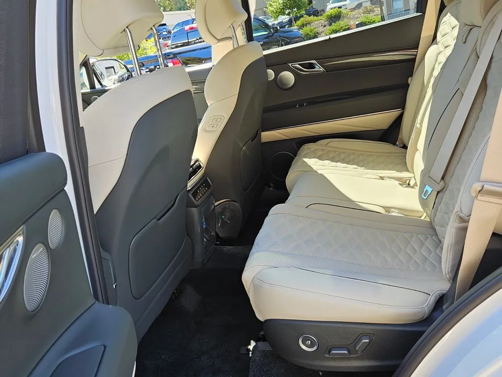 Interior Seats of a New Genesis GV80 Coupe