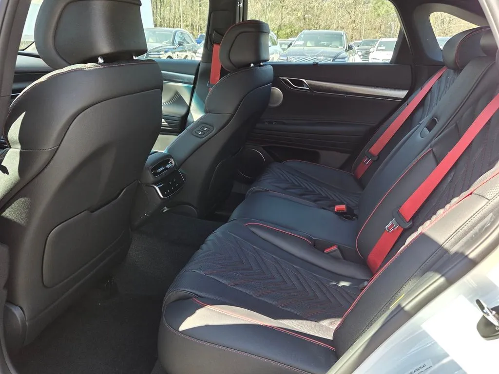 Interior Seats of a New Genesis G80