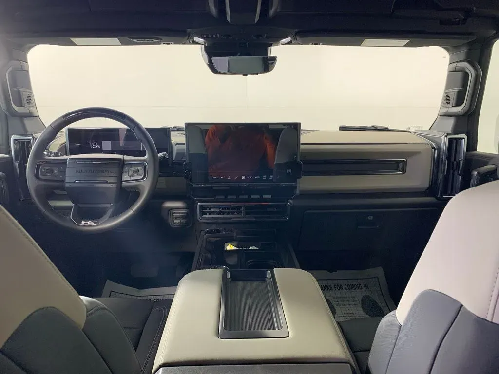 hummer ev suv Dashboard