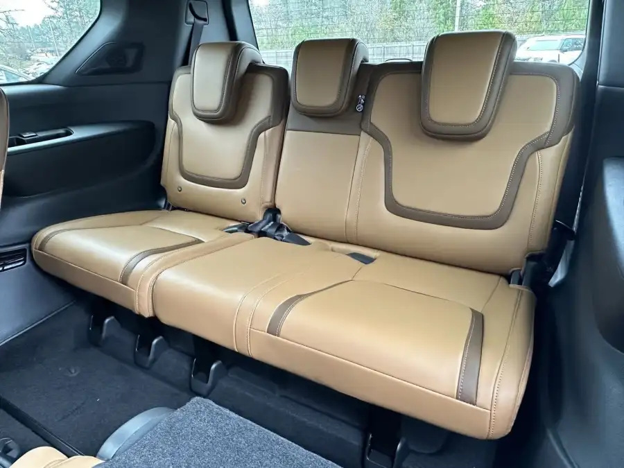 Nissan Armada dashboard and touchscreen