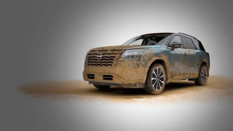 Nissan Pathfinder exterior side profile