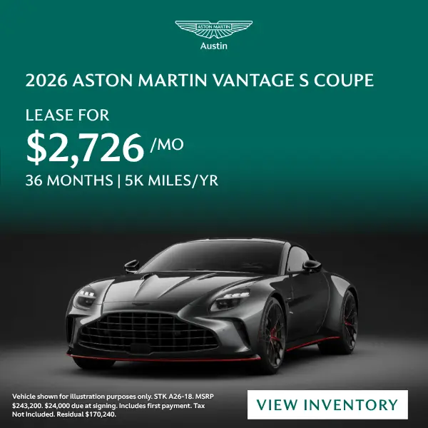 2026 Vantage Coupe