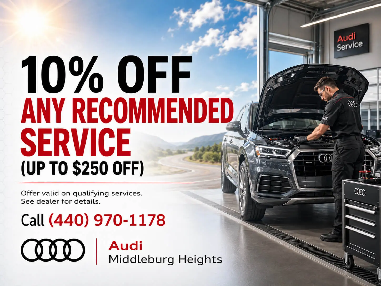 10% OFF Any Service