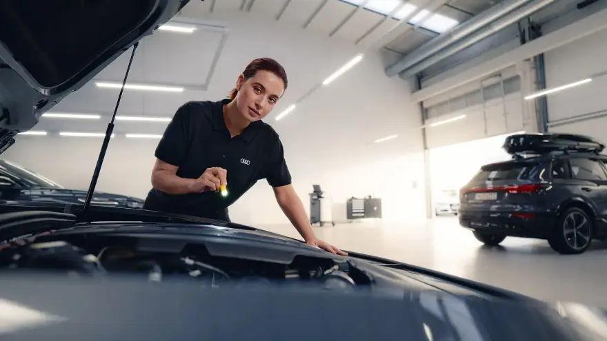 Audi service center in Middleburg Heights, OH