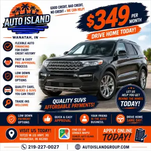 Affordable Monthly Payment Cars Near Portage, IN | Auto Island