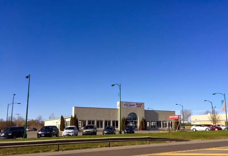 Auto Outlets of Webster used car lot at 824 Ridge Rd in Webster, NY