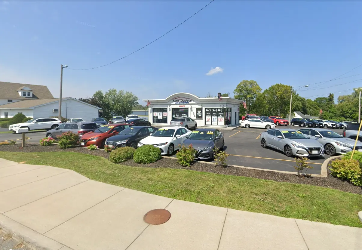 Auto Outlets of Webster used car lot at 824 Ridge Rd in Webster, NY