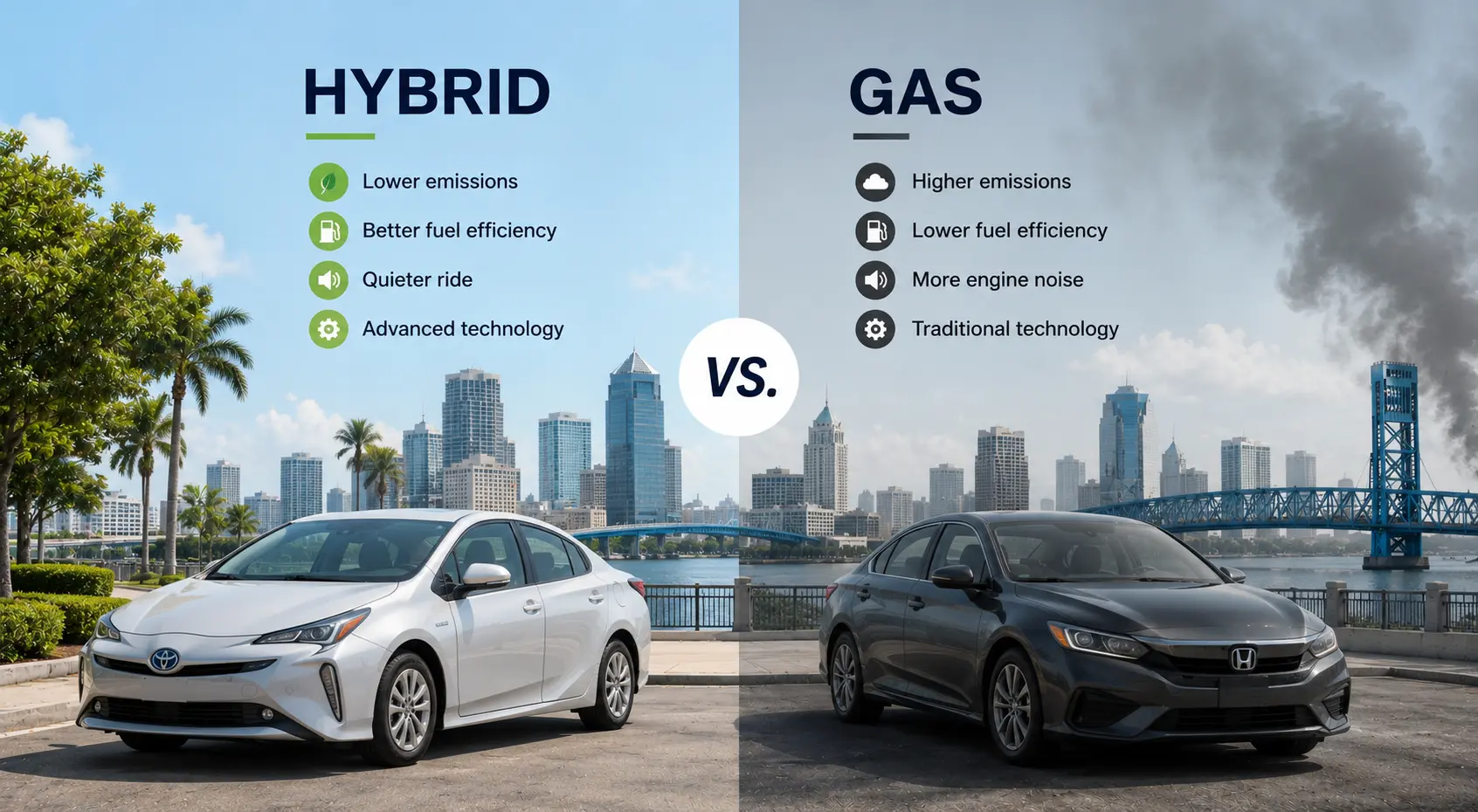 Hybrid vs. gas: which should I buy in Florida?