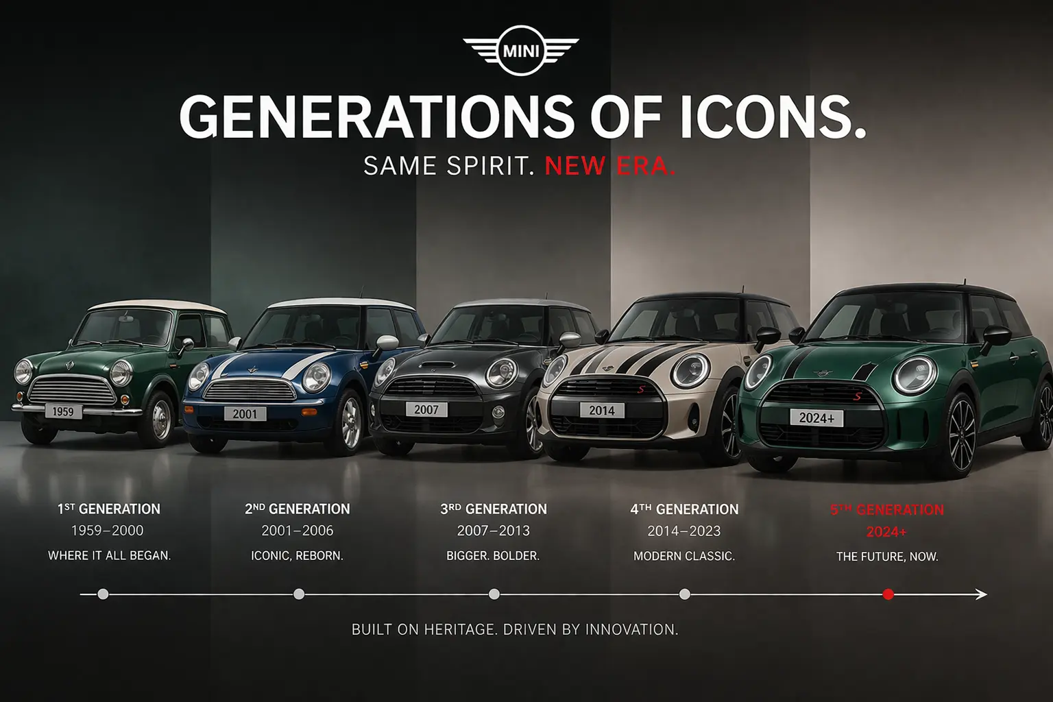 Comparing generations of Minis with Autoland Jax