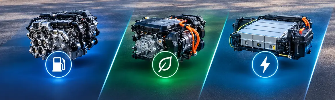 Engines, hybrids, and EVs comparison in popular trucks in Florida