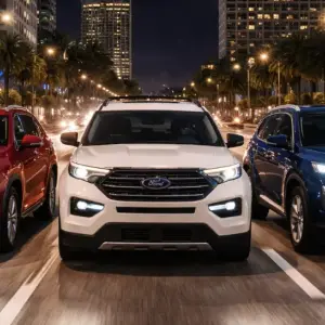 Toyota vs. Hyundai vs. Ford: Midsize SUV Showdown