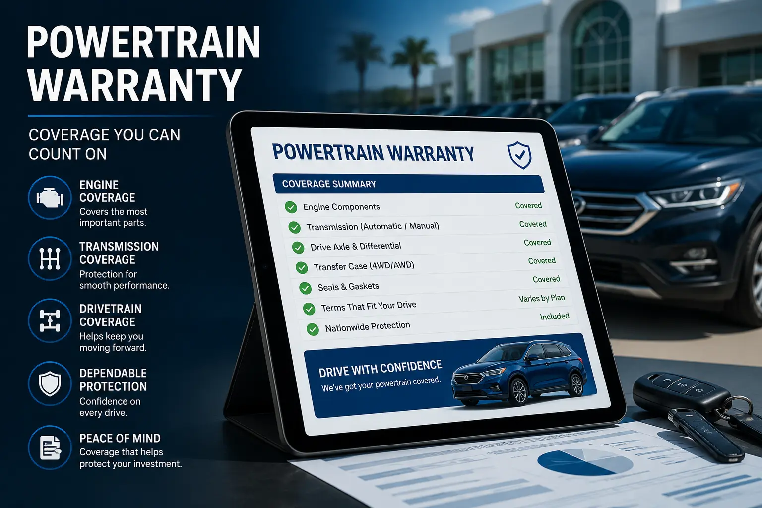 what a powertrain warranty includes | auto land jax florida