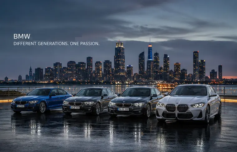 brand review: BMW models from different generations |  Autoland Jacksonville