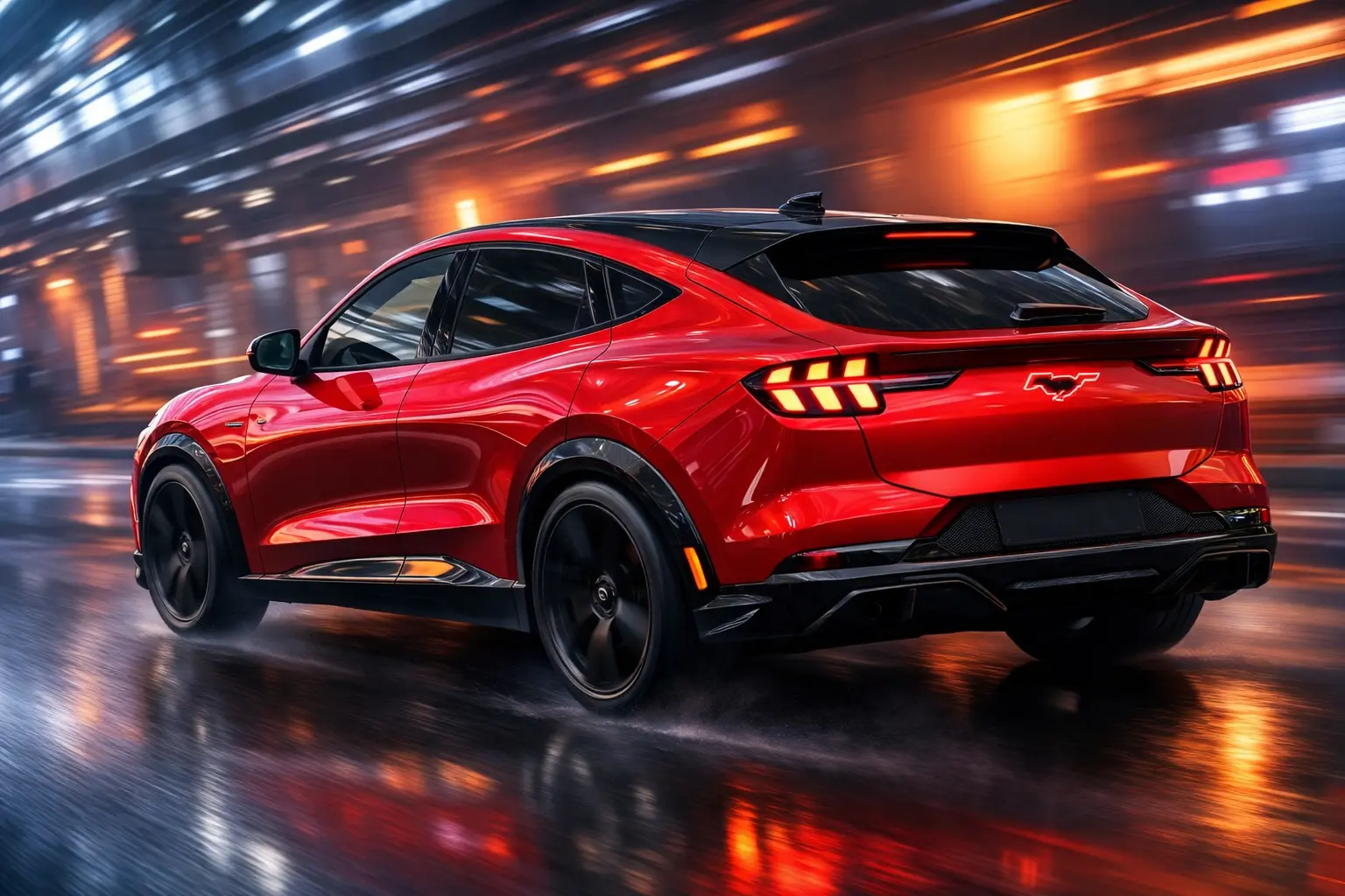 electric Mustang concept