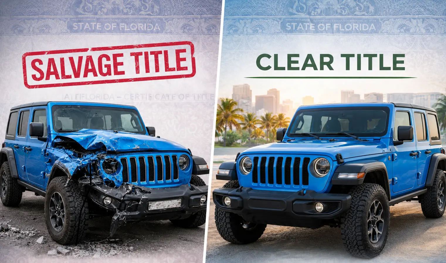 What is salvage title | Autoland Jacksonville FL