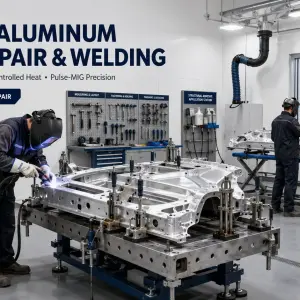 Aluminum Body Repair: Specialized Collision Rebuilding for Luxury Vehicles