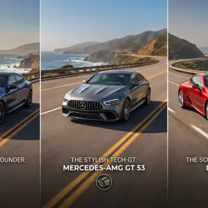 BMW M8 vs. AMG GT 53 vs. Lexus LC 500: The GT Duel