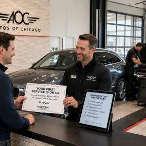 Complimentary First Service: Your First Oil Change Is on Us at Autos of Chicago