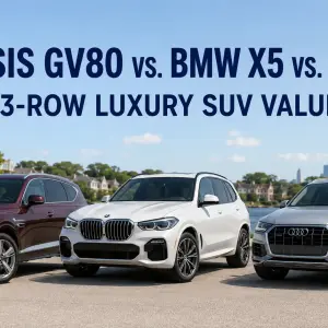 Used Genesis GV80 vs. BMW X5 vs. Audi Q7: The Overlooked Value in 3-Row Luxury SUVs