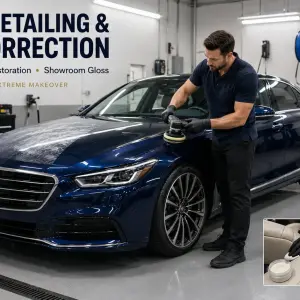 Luxury Car Detailing: Preserving Exterior Gloss & Cabin Value