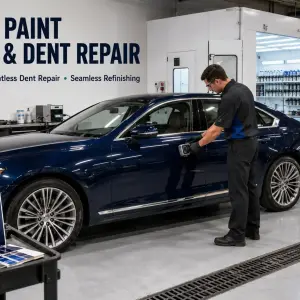 The Science of Certified Luxury Paint Matching and Paintless Dent Repair