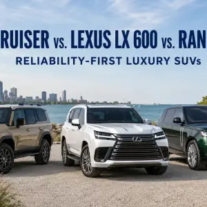 Toyota Land Cruiser vs. Lexus LX 600 vs. Range Rover: The Reliability-First Luxury SUV Question