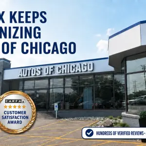 CARFAX Top-Rated Dealer, Customer Satisfaction Award, and Hundreds of Verified Reviews: Why CARFAX Keeps Recognizing Autos of Chicago