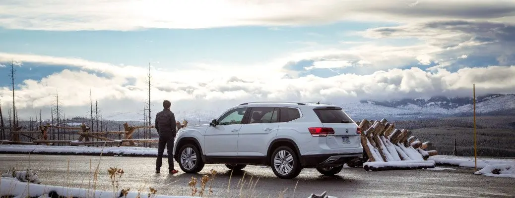 The exterior of the 2018 VW Atlas.