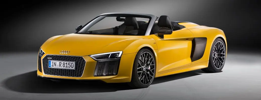 Audi R8 Spyder front exterior