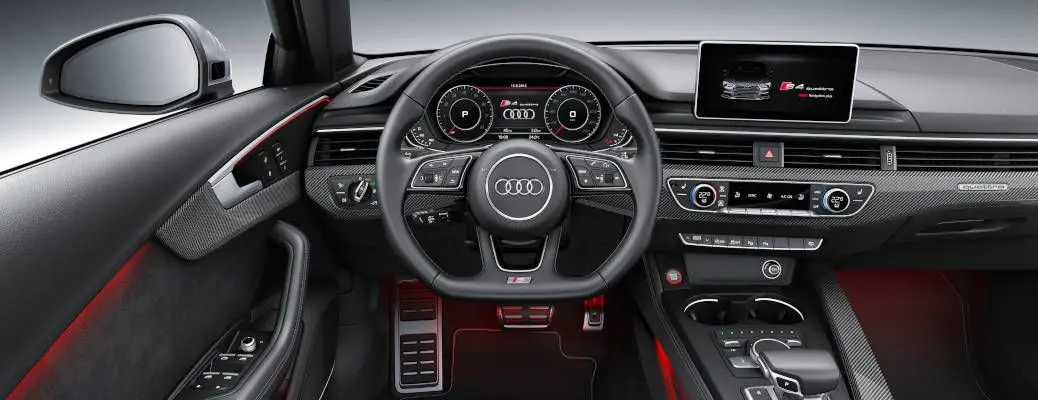 Audi S4 interior cockpit