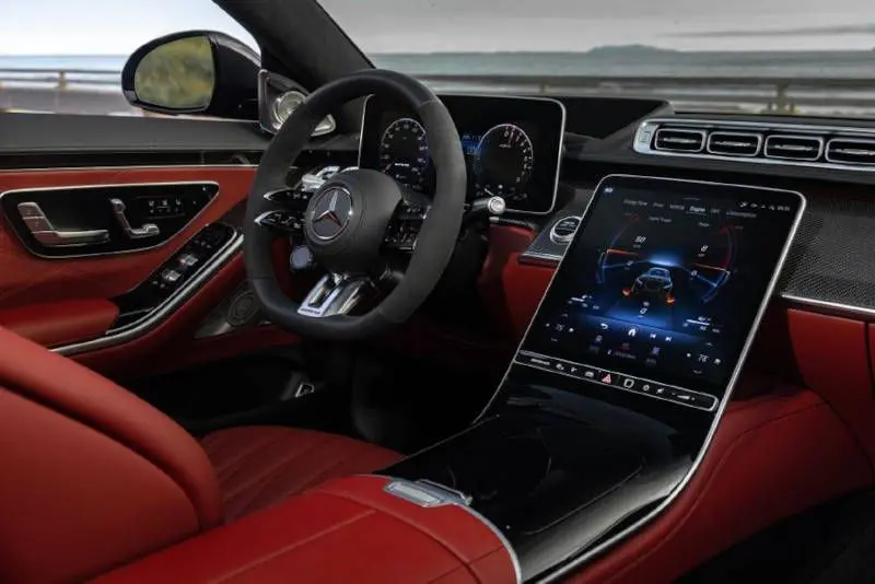2018 Mercedes Mayback s650 cockpit