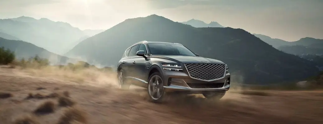 The Genesis GV80 exterior.