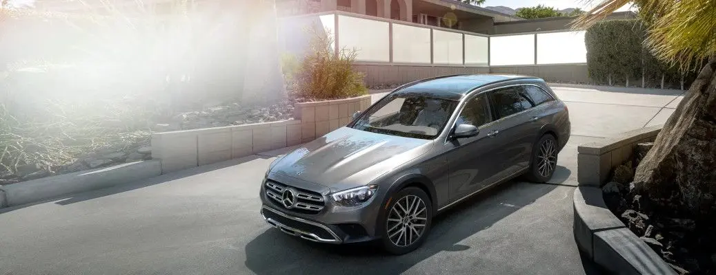 A Mercedes E Class Wagon.