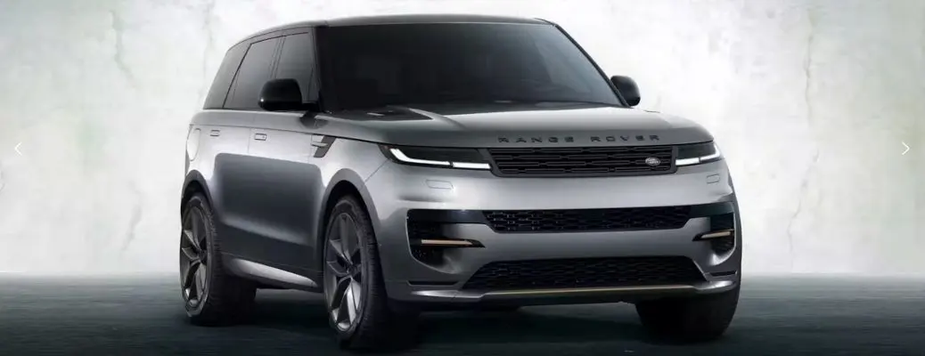 A front view of the Range Rover Sport.