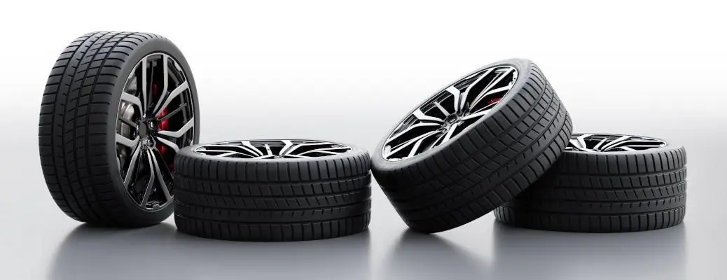 A set of tires.