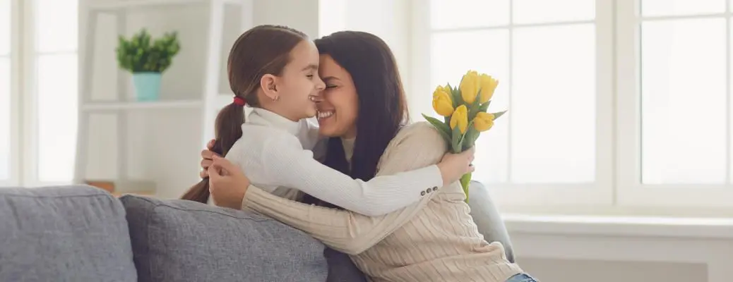 People celebrating mother's day.