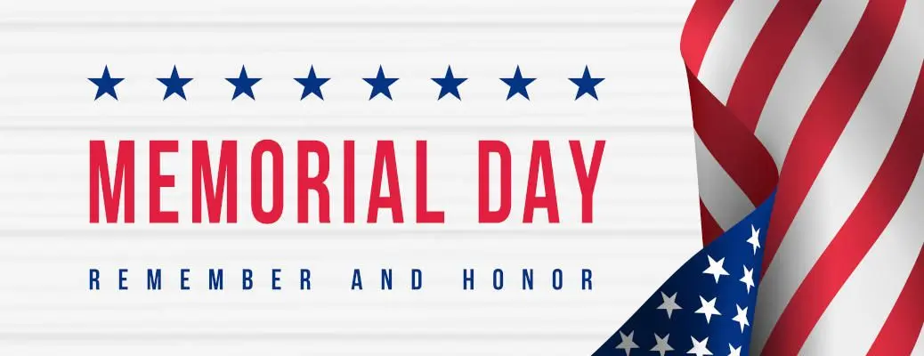 Memorial Day - Remember and Honor Poster. Usa memorial day celebration. American national holiday