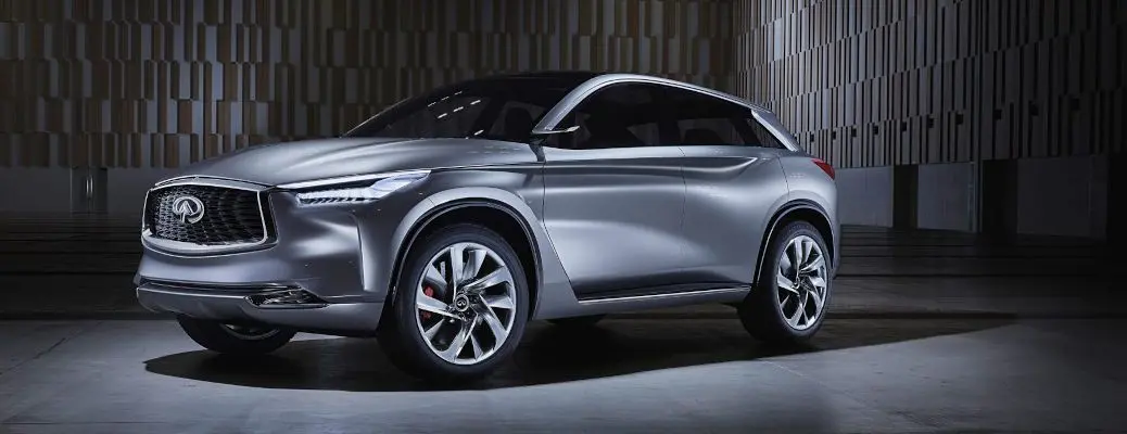 The Infiniti QX Inspiration front exterior