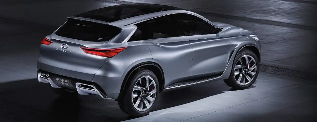 The Infiniti QX Inspiration rear exterior