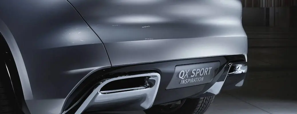 The Infiniti QX Inspiration rear exterior