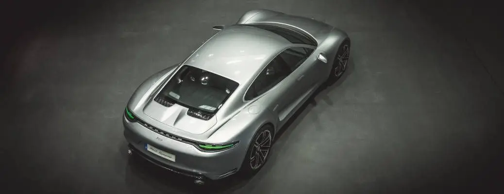 A top view of the Porsche 960