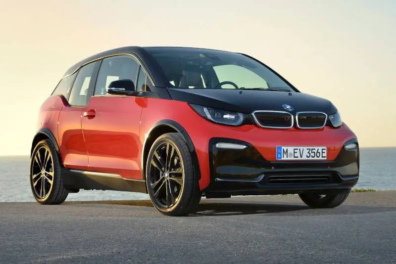 The BMW i3 front exterior