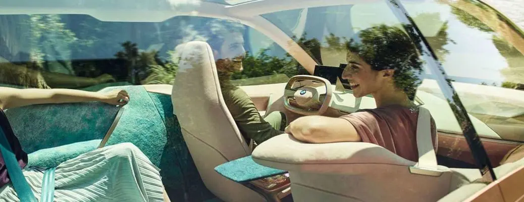 A family enjoying the benefits of BMW Personal Copilot.