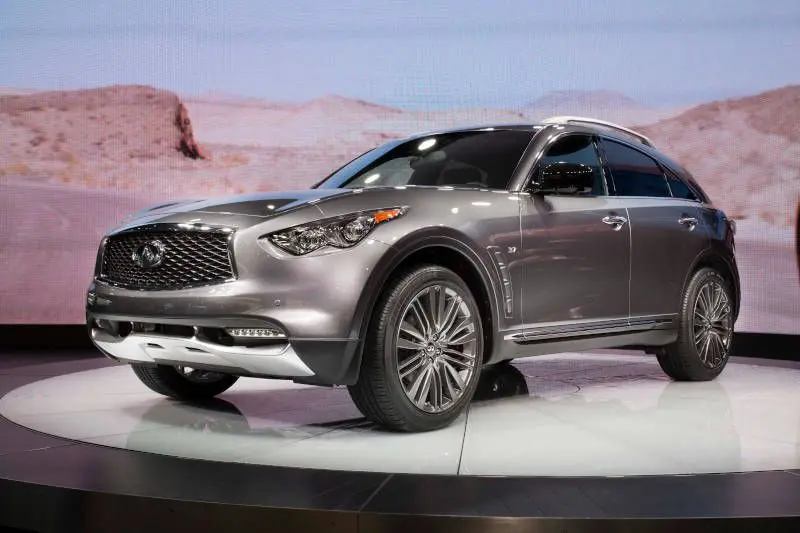 2017 Infiniti QX70 Limited debuts at the New York International