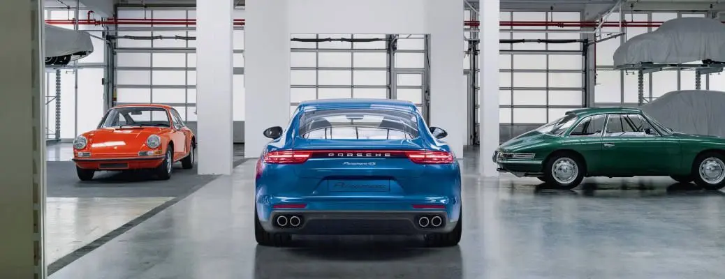 New Panamera rear view