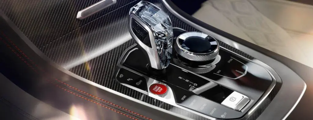 The shifter in the BMW 8 Series concept.